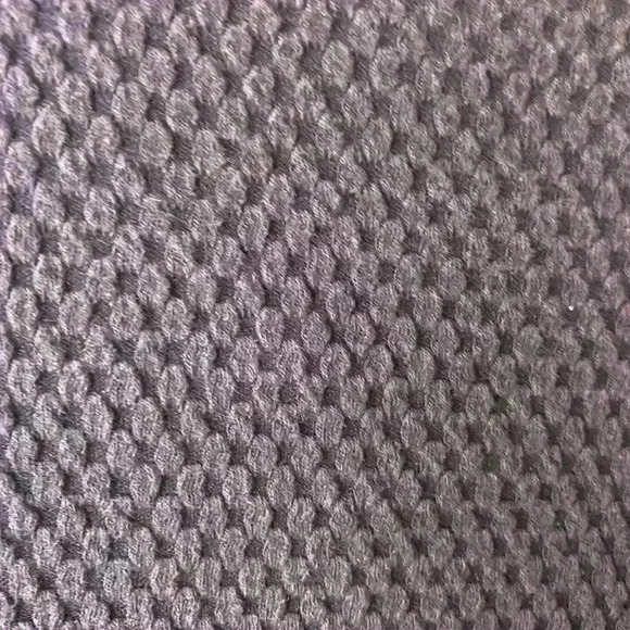 Talbots Womens Size Medium Navy Blue Waffle Knit Style Textured Sweater - Picture 4 of 4